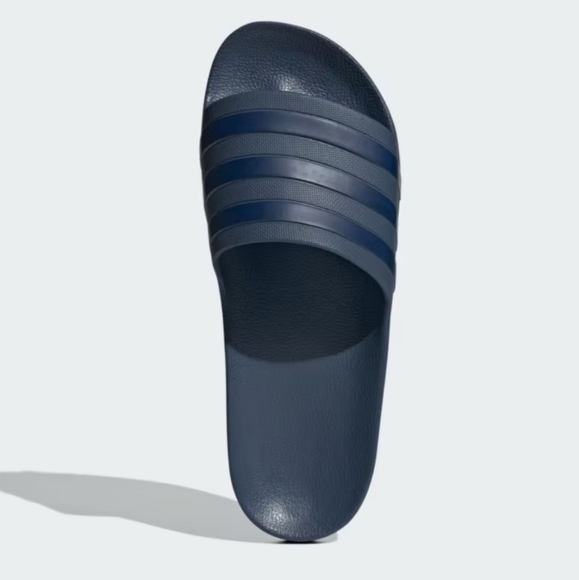 Adidas UNISEX Navy Slide Sandals Men's 7/ Women's 8 NEW IN BOX - Picture 1 of 7